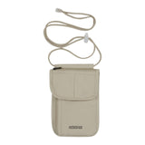 Marsupio Neck Pouch da collo con protezione RFID