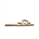 Milly Slipper Laminated Platinum