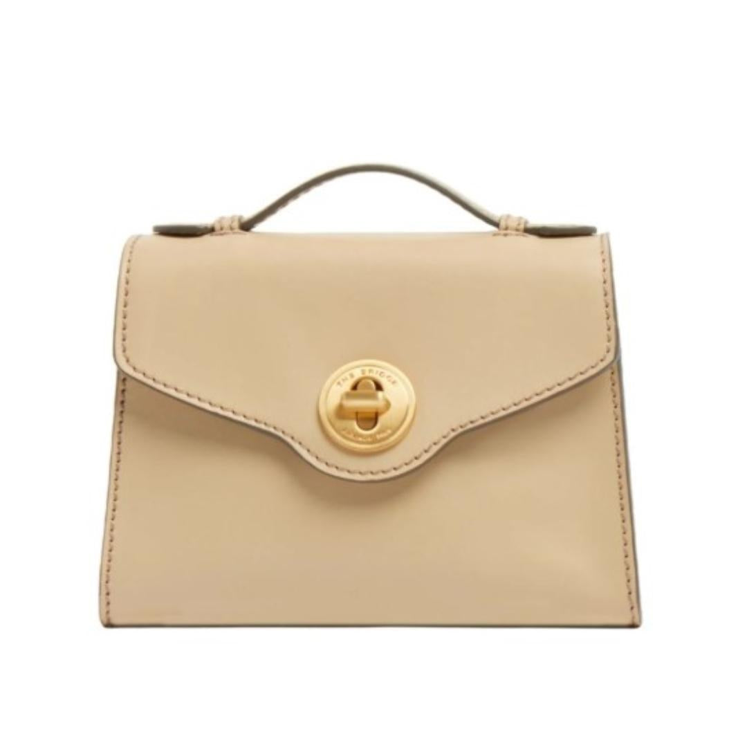 Borsa in pelle a tracolla con pattina e girello Irene
