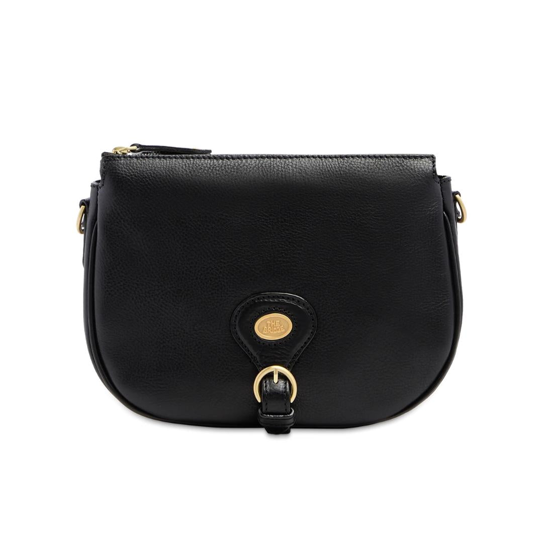 Borsa tracolla in pelle donna con chiusura zip Isadora