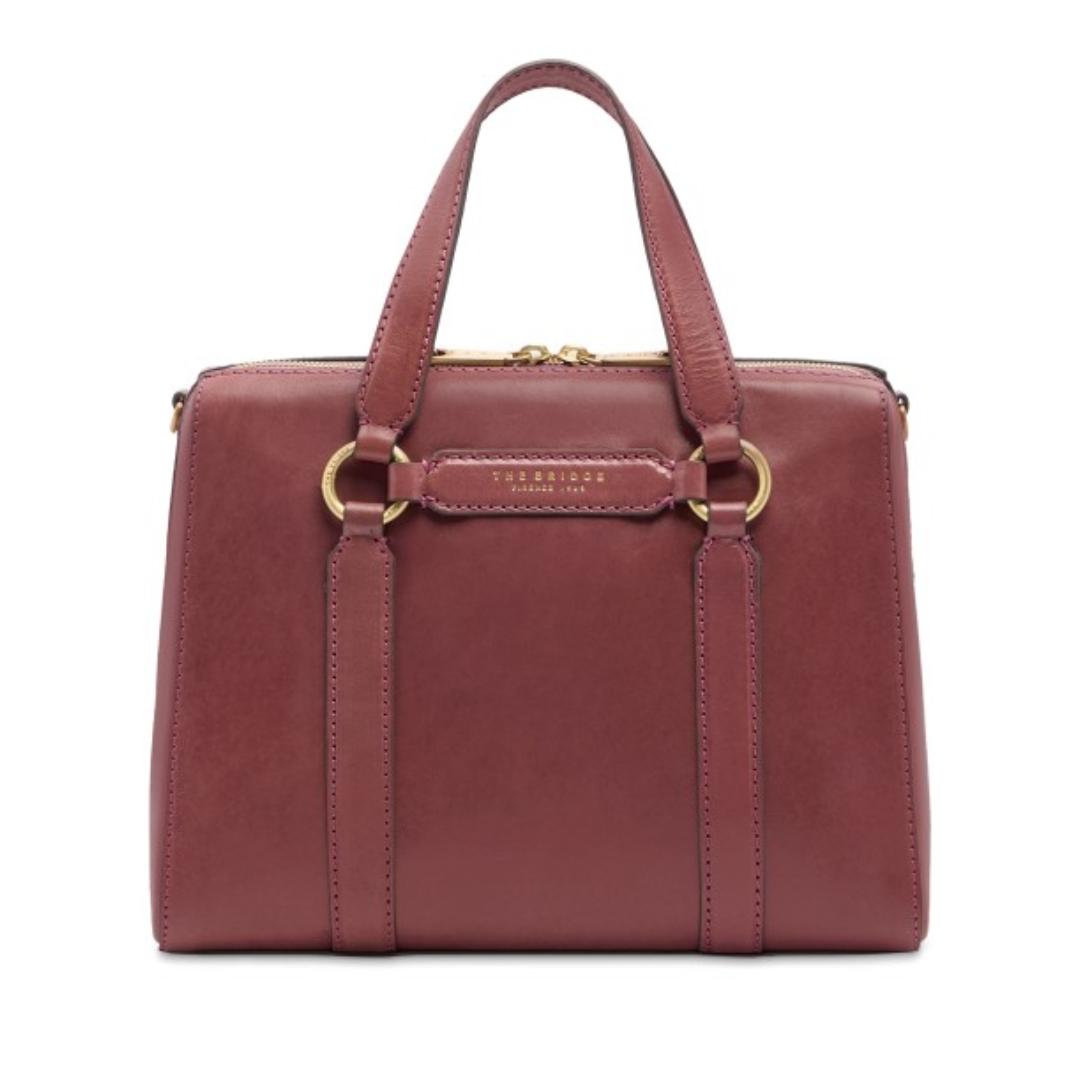 Borsa a mano grande in pelle con tracolla removibile Laura