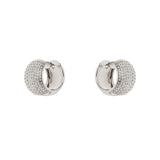 Orecchini mini cerchio largo Ginevra