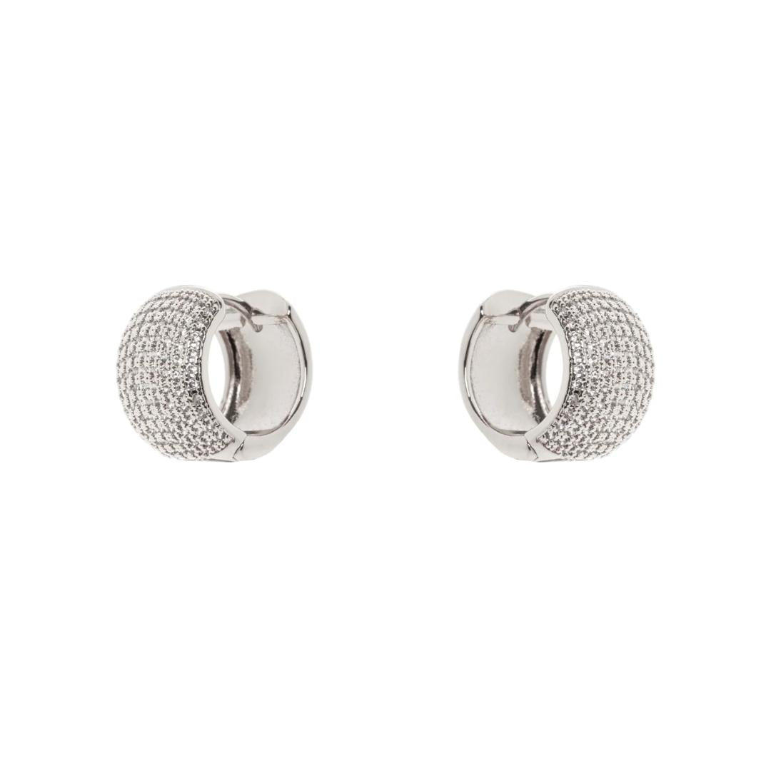 Orecchini mini cerchio largo Ginevra