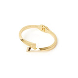 Bracciale semirigido con sezione quadrata Livia