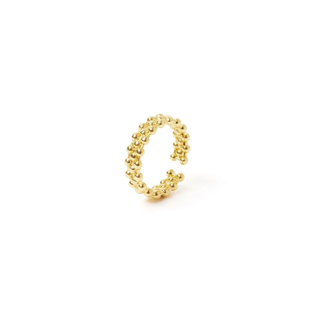 Anello con fascia a piccole sfere Rania