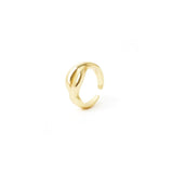 Anello con top svasato Rania