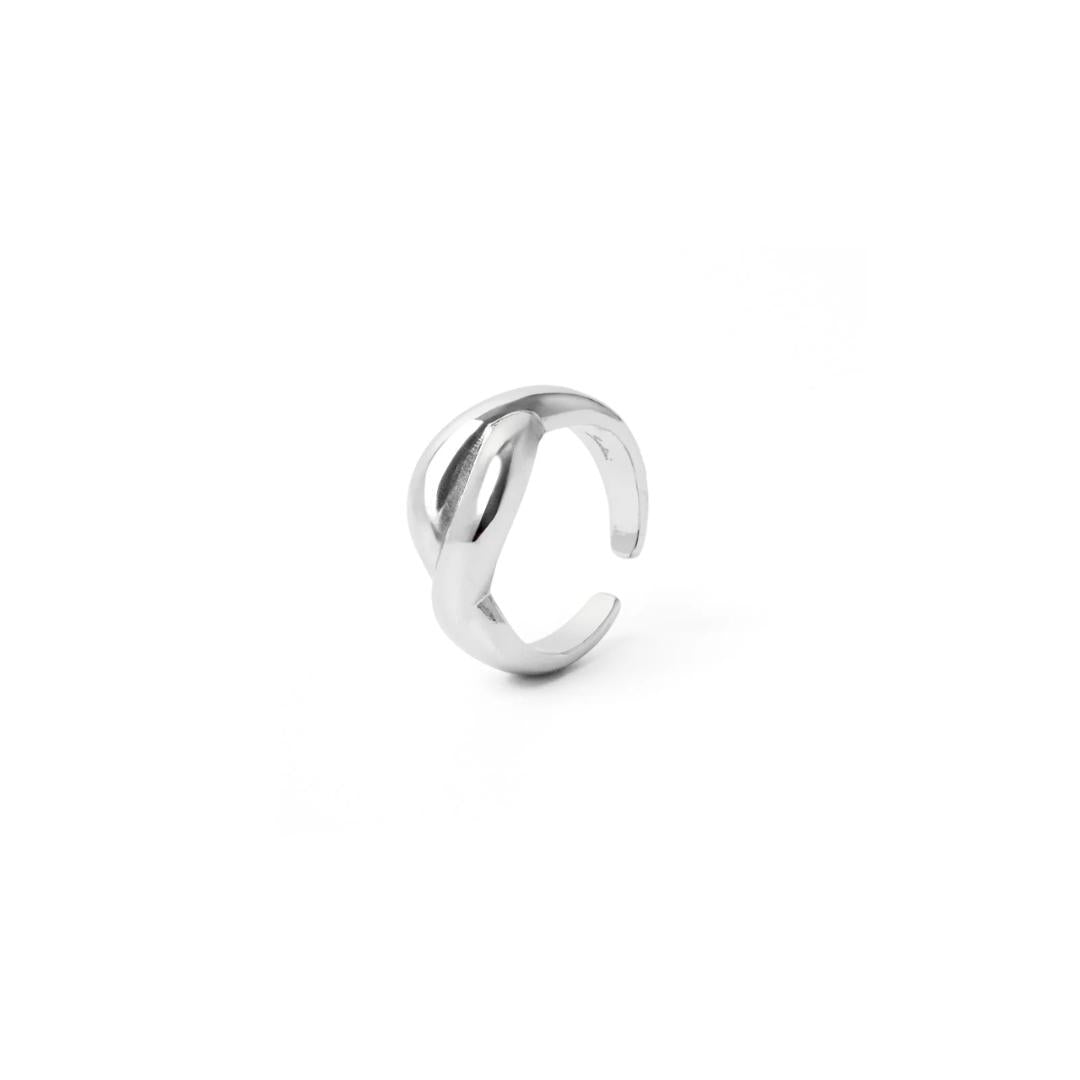 Anello con top svasato Rania