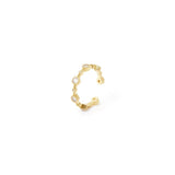 Anello di zirconi in cupchain Rania