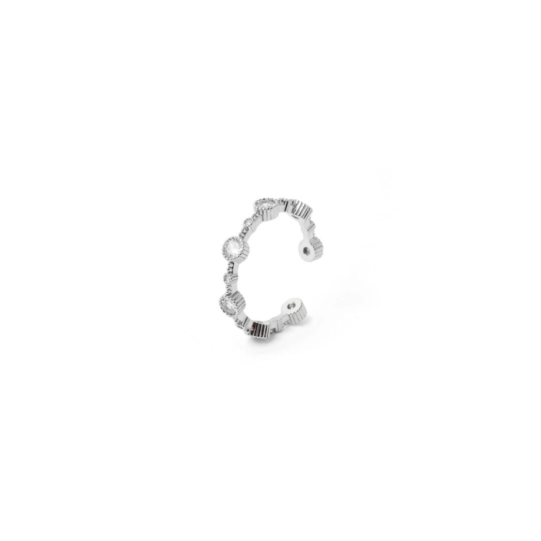 Anello di zirconi in cupchain Rania