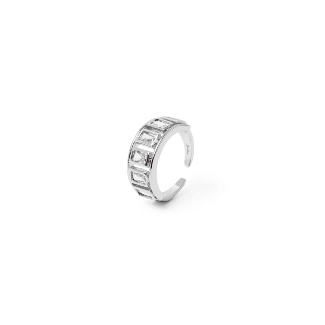 Anello top a blocchetti Rania