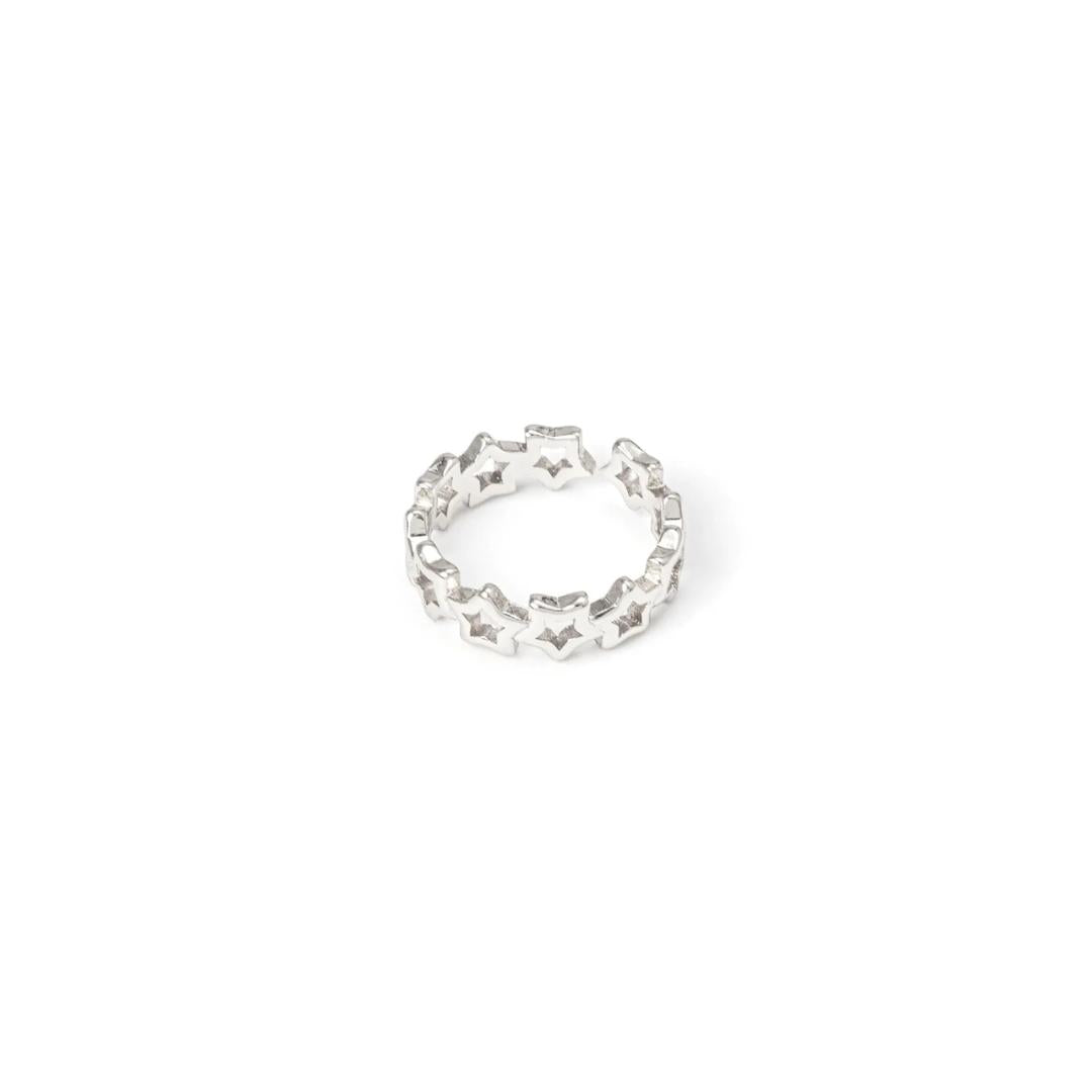 Anello a stelline congiunte Rania