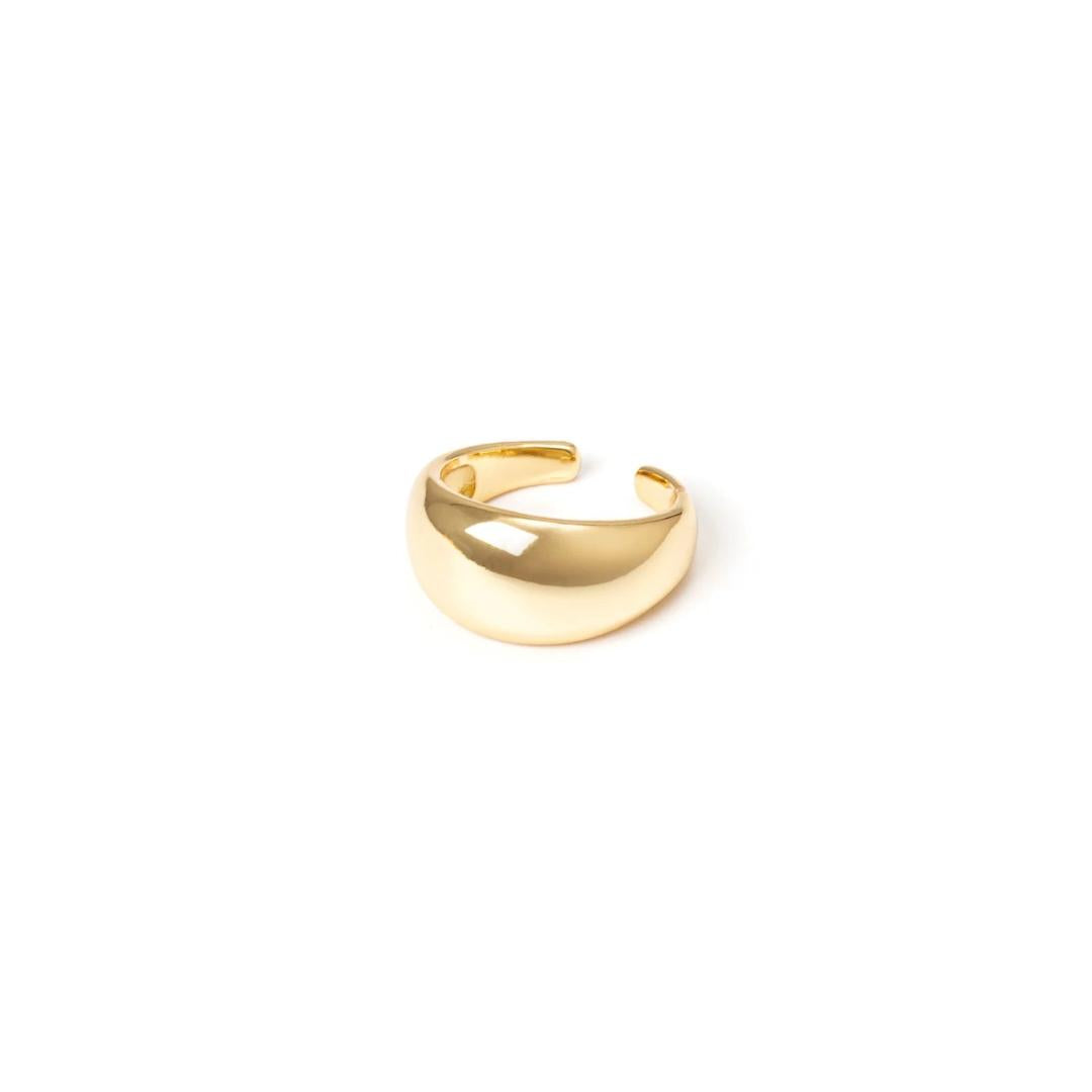 Anello con top svasato Rania
