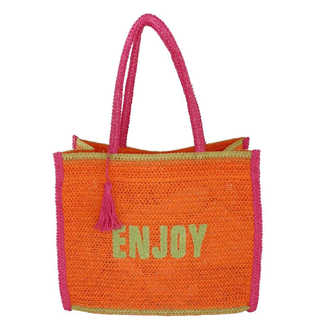 Borsa Mare M Crochet Colorful