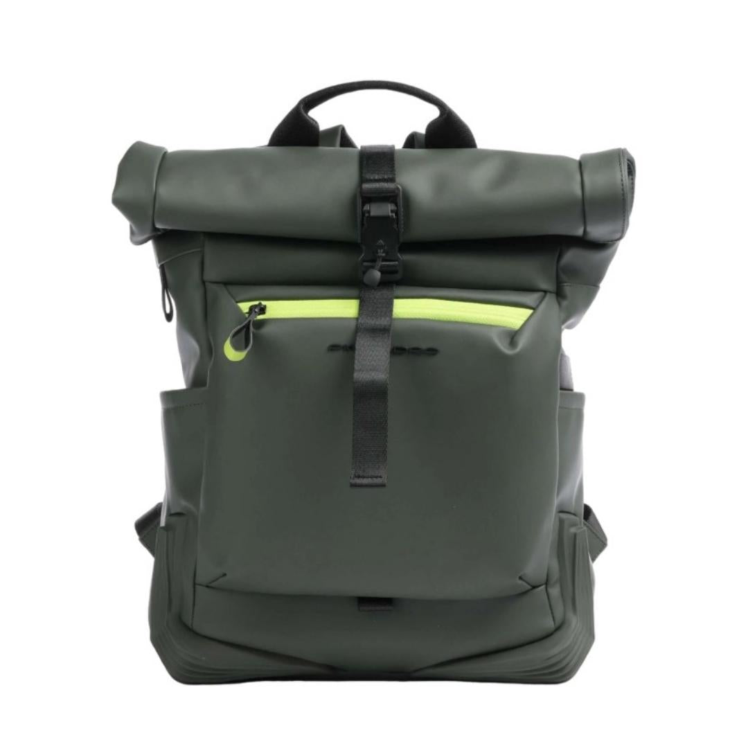 Zaino Roll-Top Porta Pc 15.6'' in Tessuto Impermeabile Corner