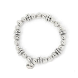 Bracciale elastico boule e dischetti Andromeda