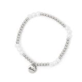 Bracciale elastico boule e perle Andromeda