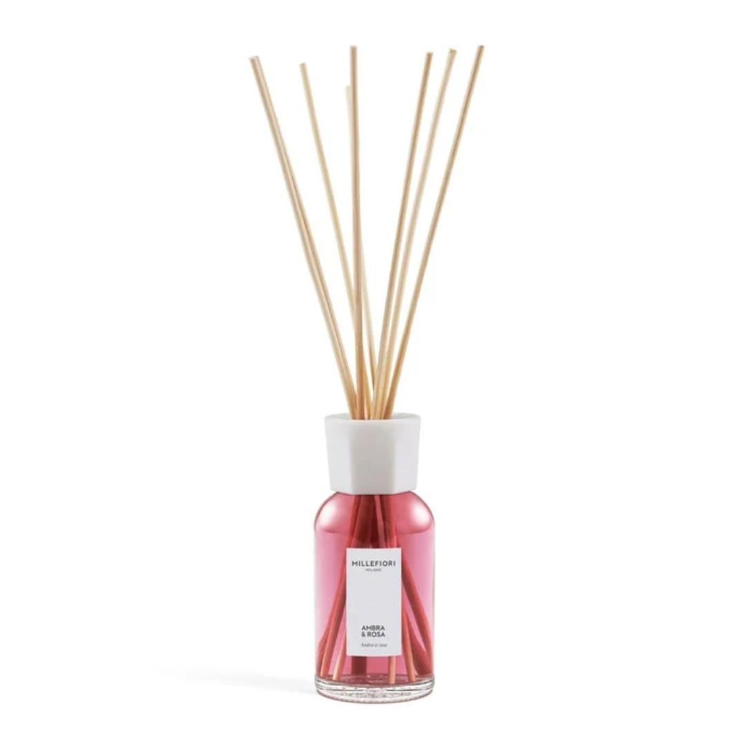 Diffusore a Bastoncini Ambra & Rosa
