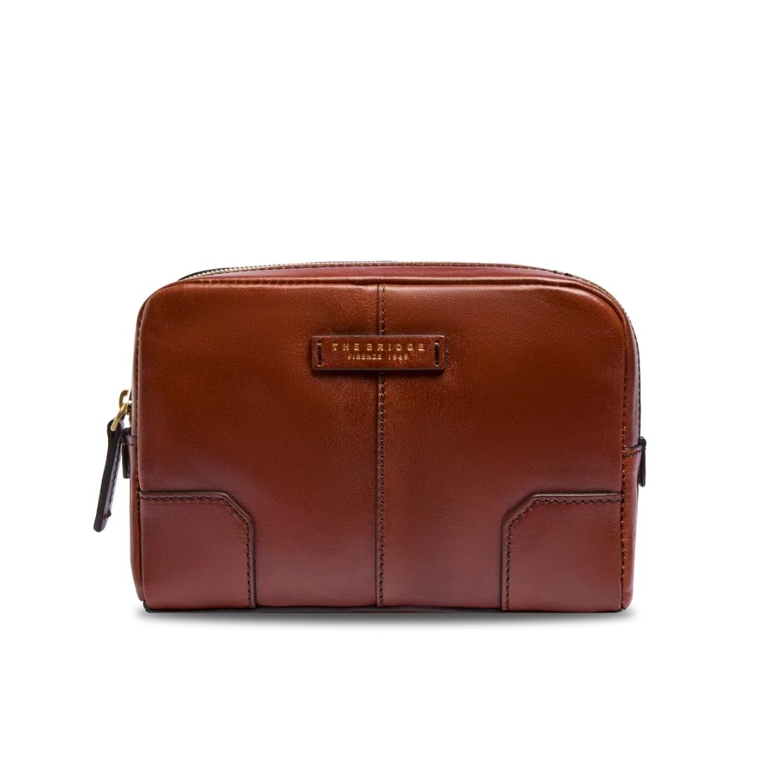 VESPUCCI Pochette Uomo in Pelle con Zip