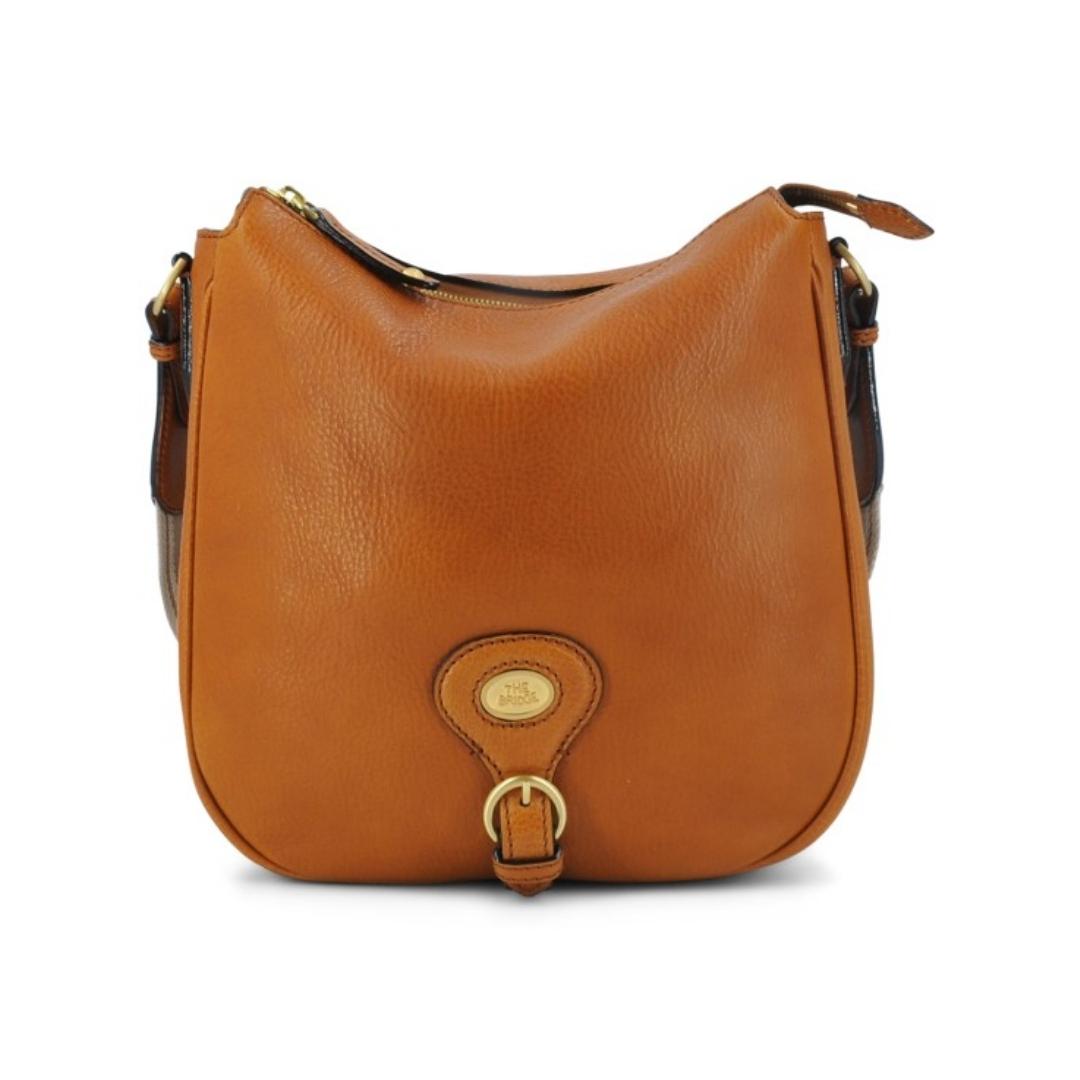 Borsa tracolla in pelle donna con chiusura zip Isidora