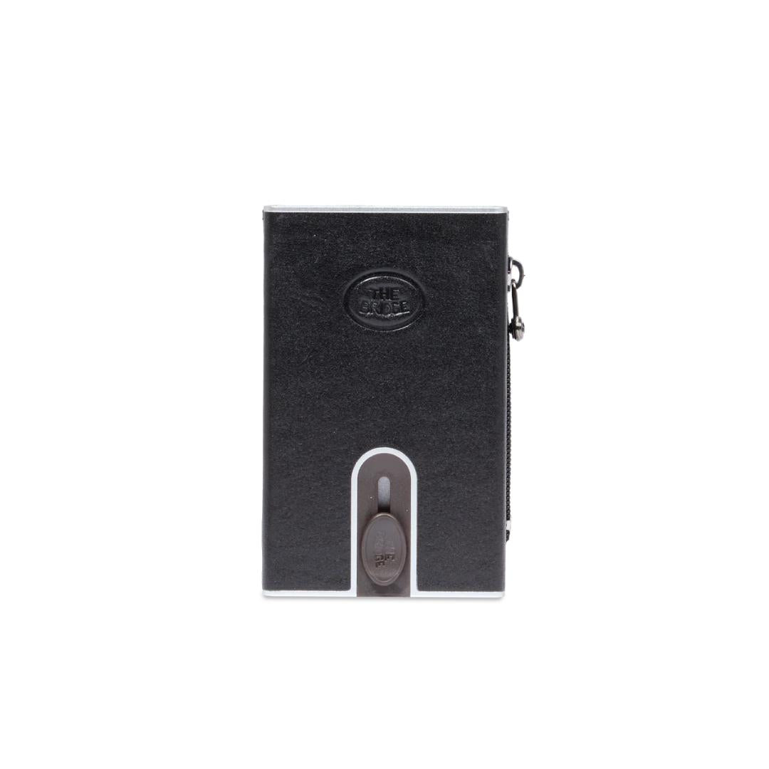 Portacarte in Pelle a Scatto con Protezione Rfid Story Uomo