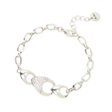 Bracciale Maglie Ovali tre Gocce Deva