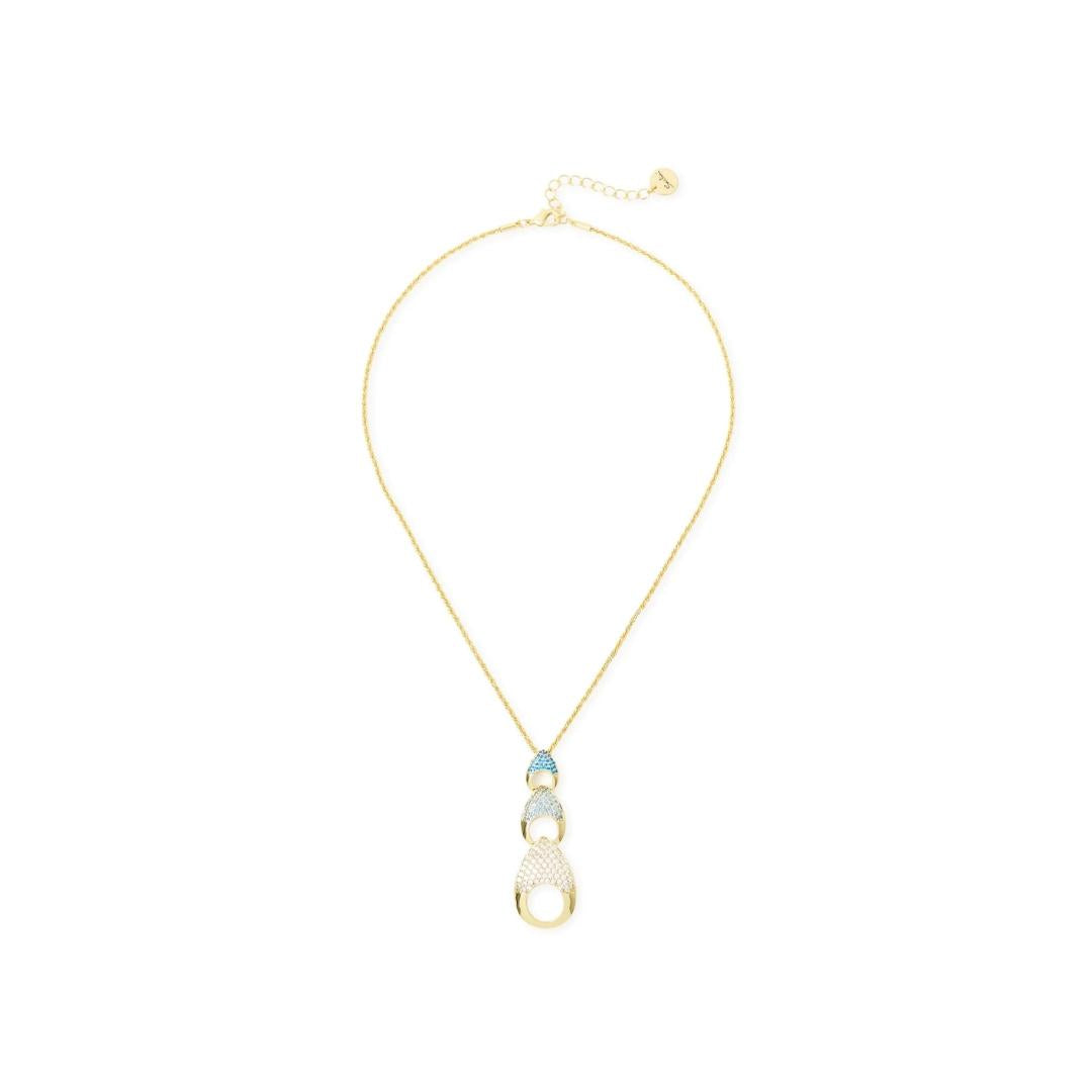 Collana Corta Pendente tre Gocce Deva