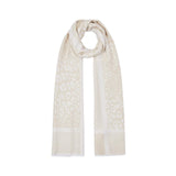Stola Jacquard Animalier con Logo