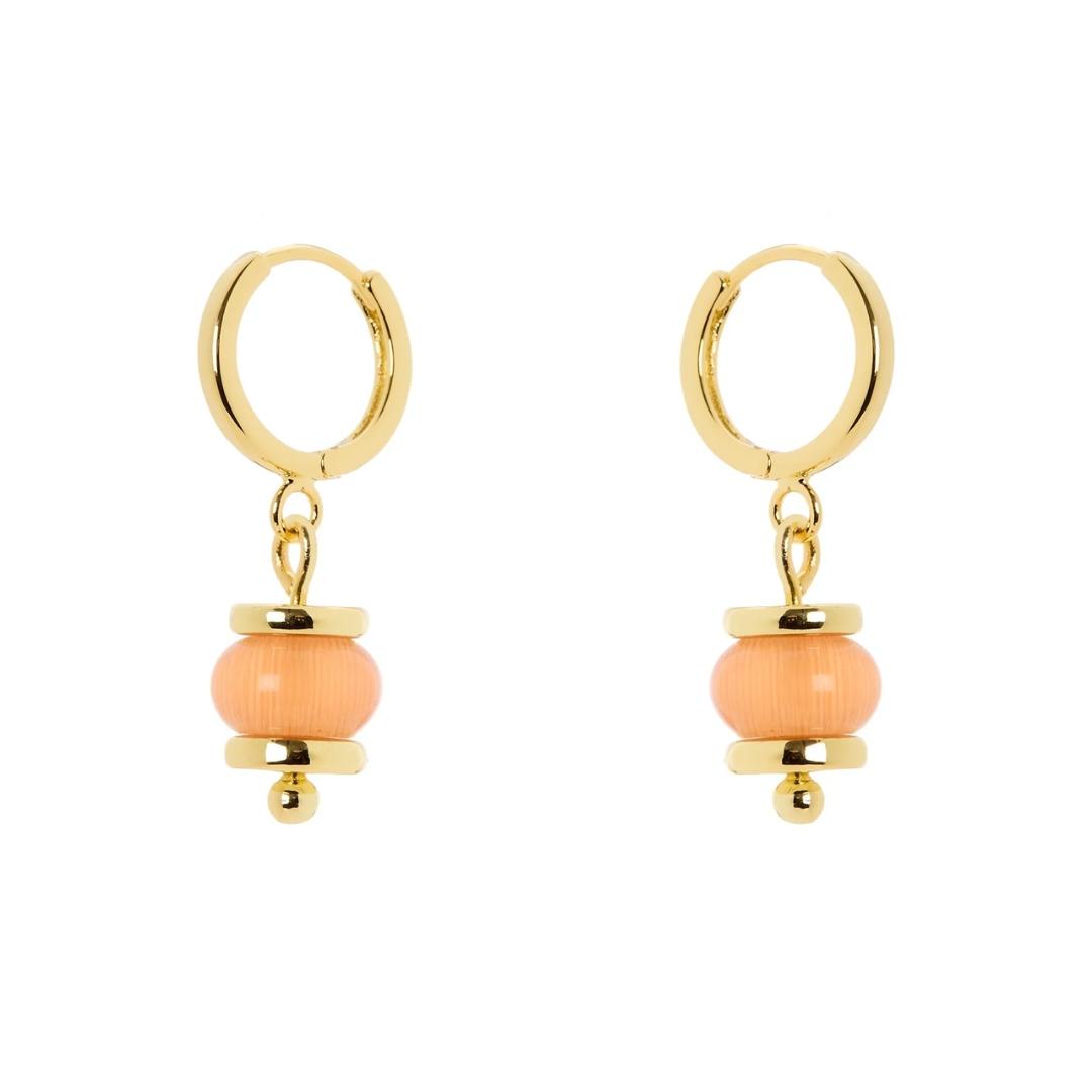 Orecchini Cerchietto e Boule Pendente Modern Muse