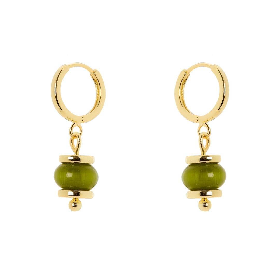 Orecchini Cerchietto e Boule Pendente Modern Muse