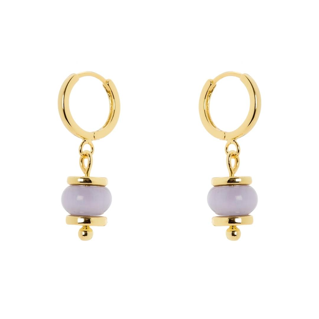 Orecchini Cerchietto e Boule Pendente Modern Muse