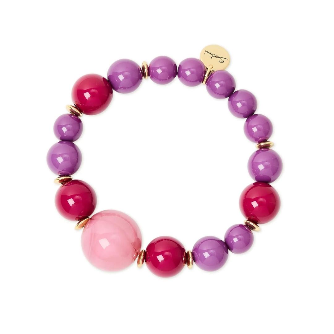 Bracciale Elastico Sfere Variegate Belle Epoque
