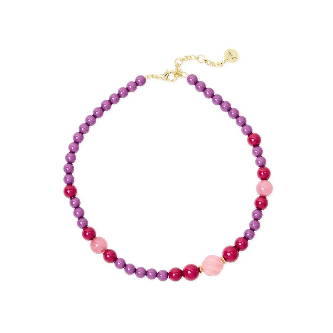 Collana Corta Sfere Cromatiche Belle Epoque