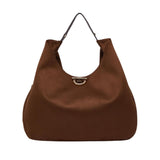 Borsa Hobo Grande con Borchie