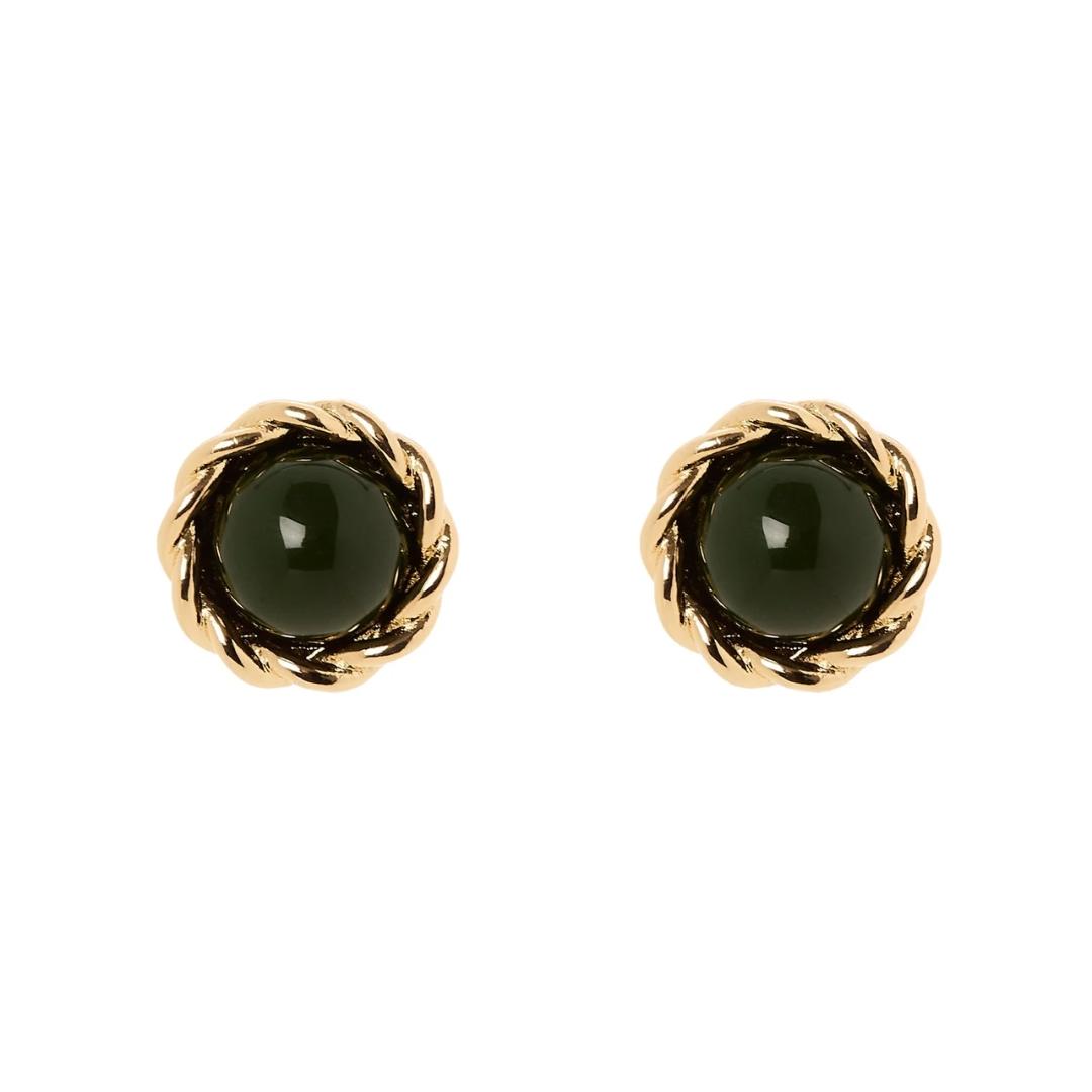 Orecchini Mini Bottone Cabochon Belle Epoque