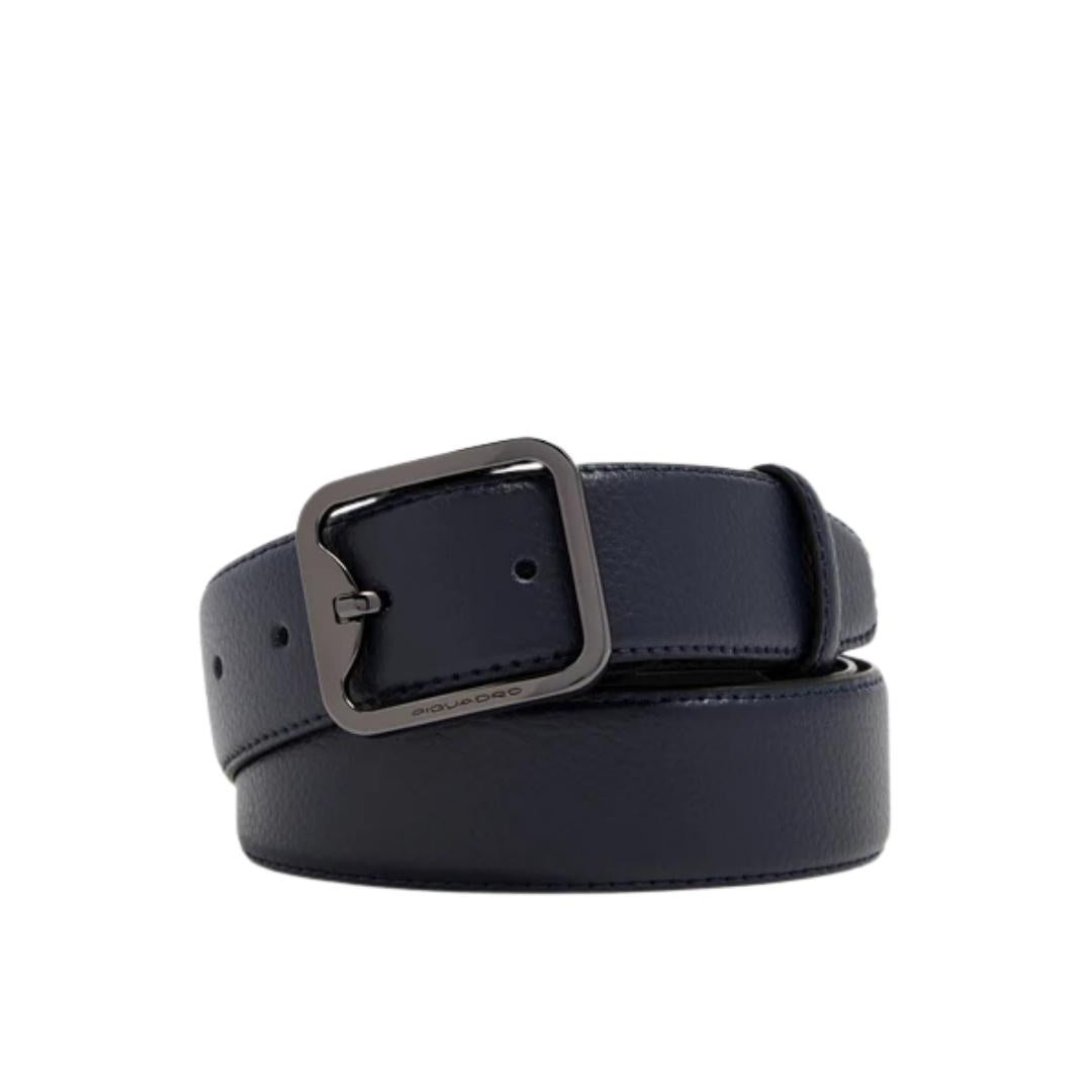 Cintura 35 mm in Pelle con Fibbia ad Ardiglione