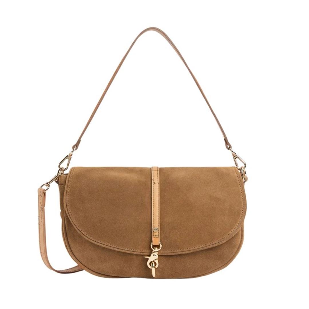 Savage Leather Tracolla con Patta