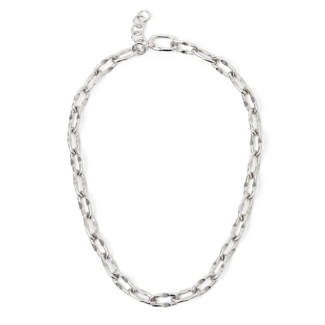 Maglia con diamantatura corta Chains