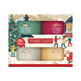 Confezione regalo 4 candele mini