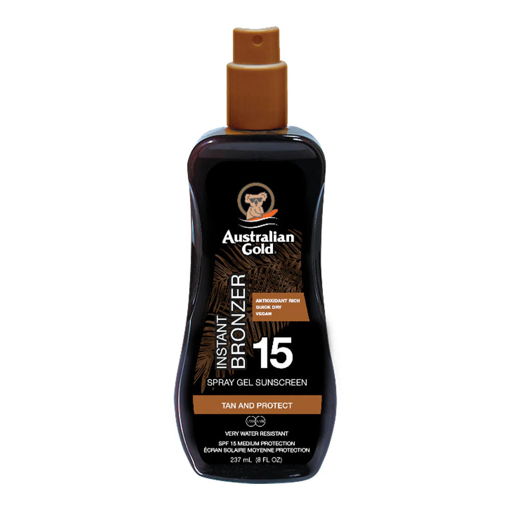 Protezione Solare SPF15 Spray Gel with Instant Bronzer