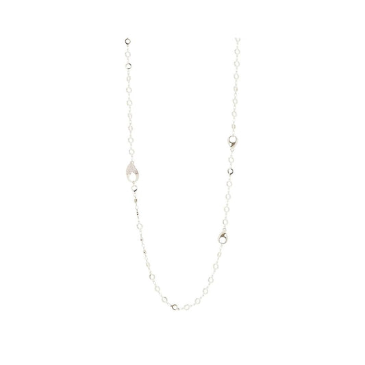 Collana Lunga Anelli e Gocce Deva