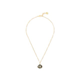 Collana Catena Cristallo Castagna Rea