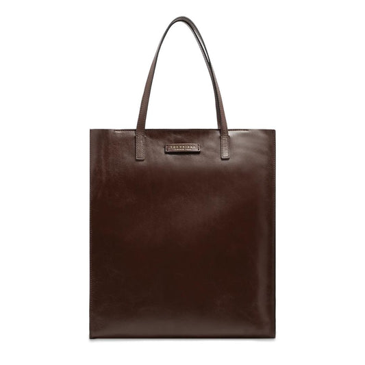 Borsa Shopper in Pelle MIRRA