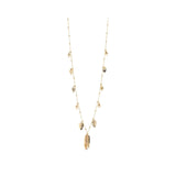 Collana Catena Foglie Perle Daphne