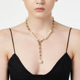 Collana perle e catena Kelly
