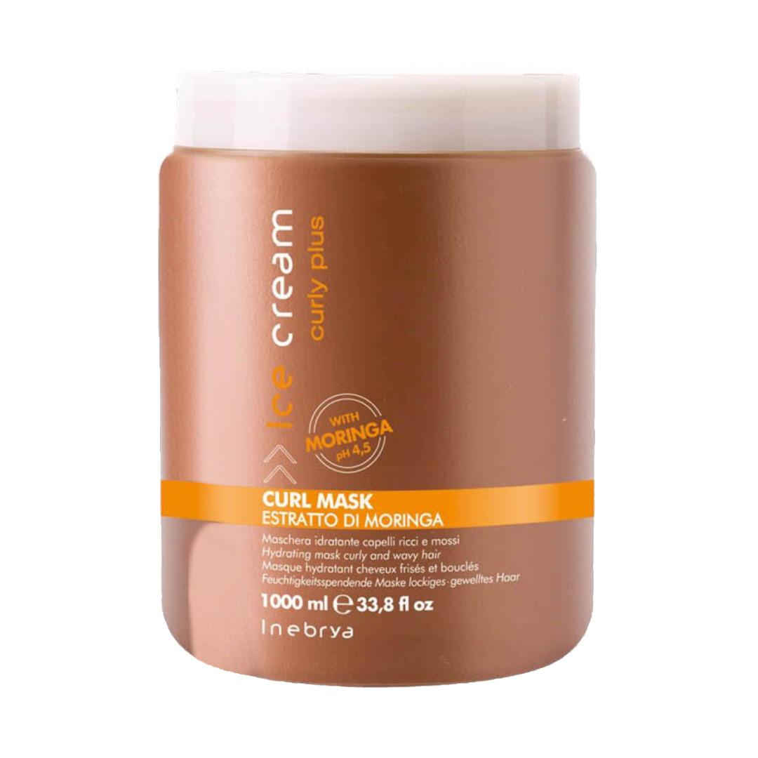 Curl Mask Estratto Di Moringa Maschera Idratante Capelli Ricci e Mossi