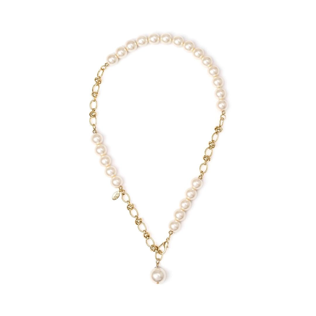 Collana perle e catena Kelly