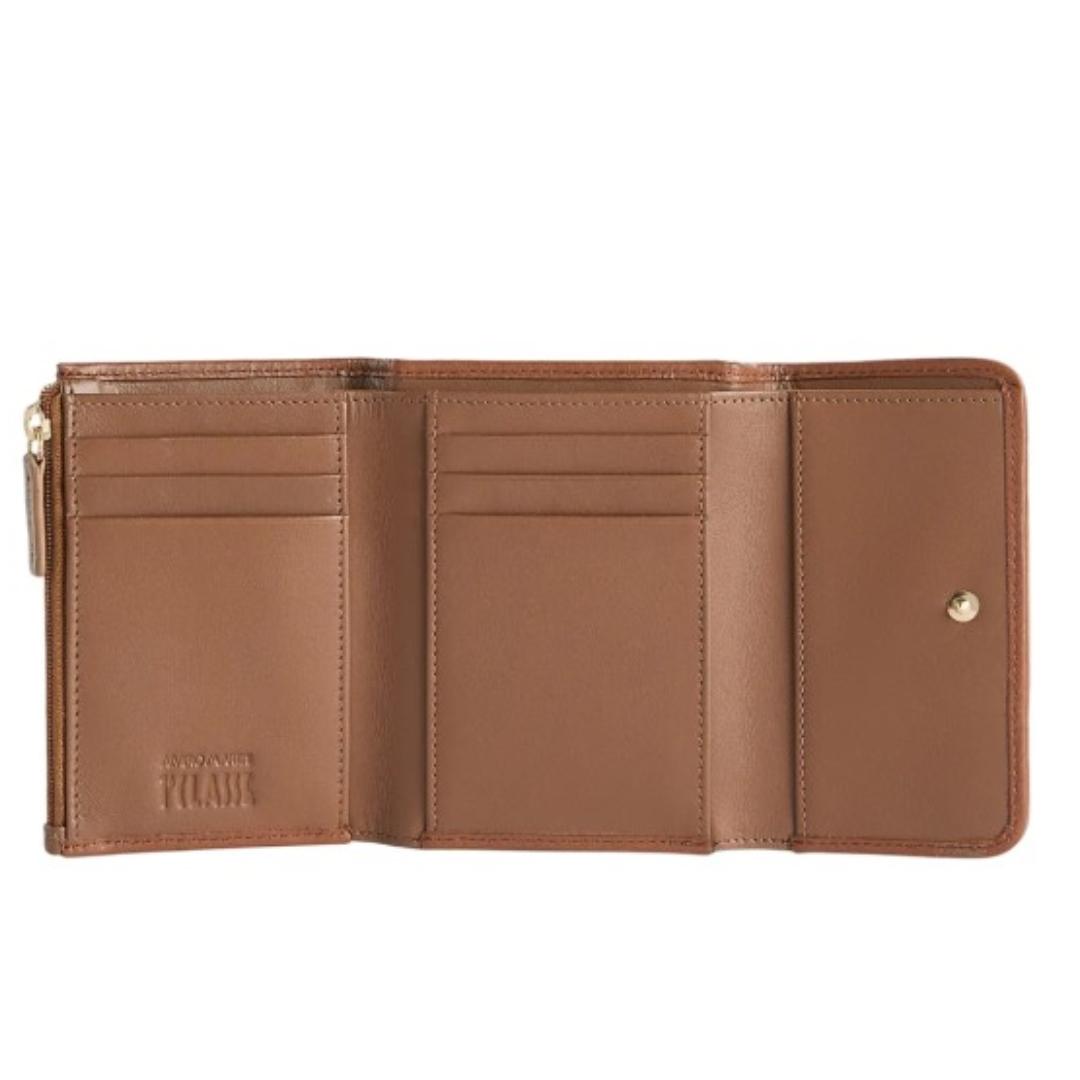 Portafoglio Bifolder Piccolo in Tessuto Soft