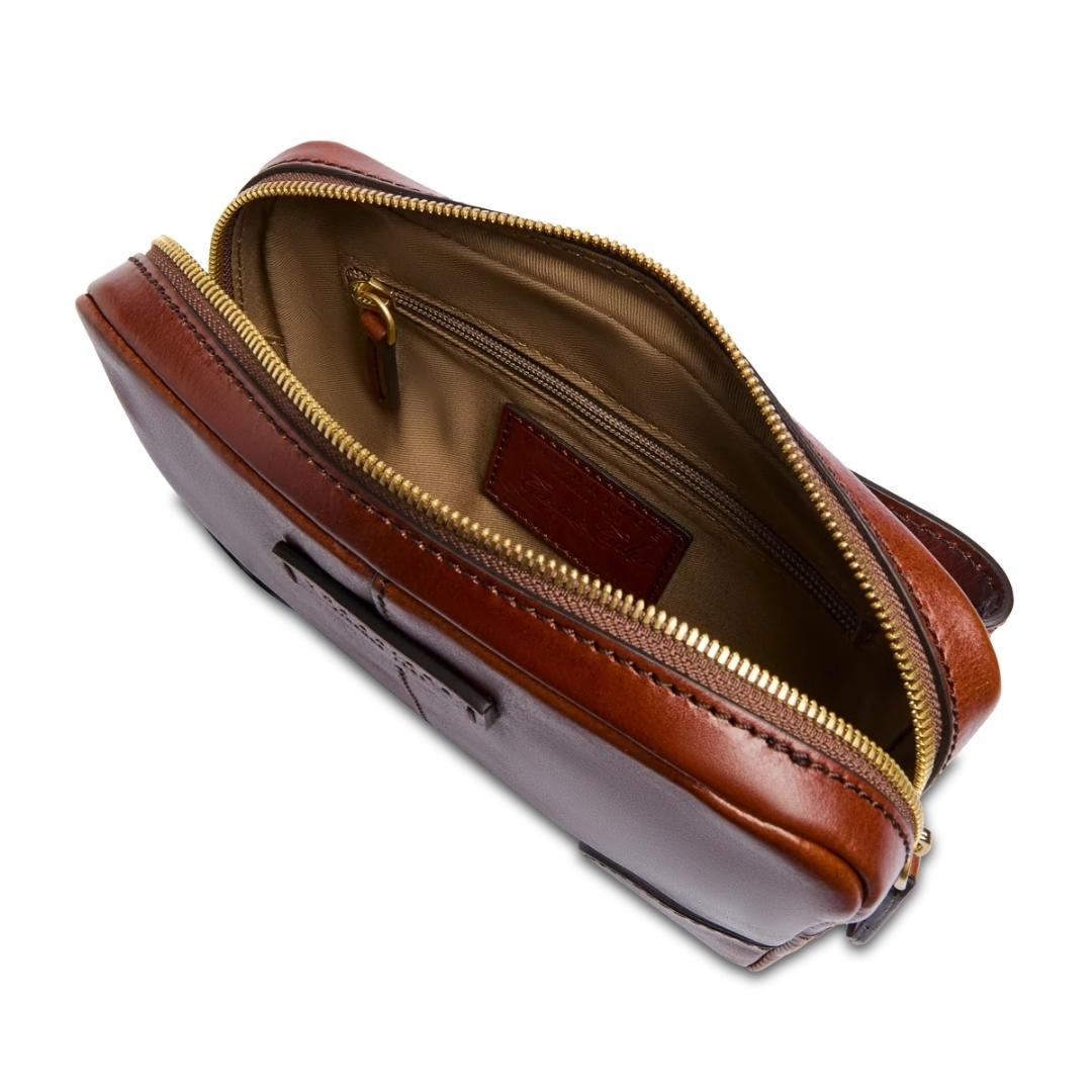 VESPUCCI Pochette Uomo in Pelle con Zip