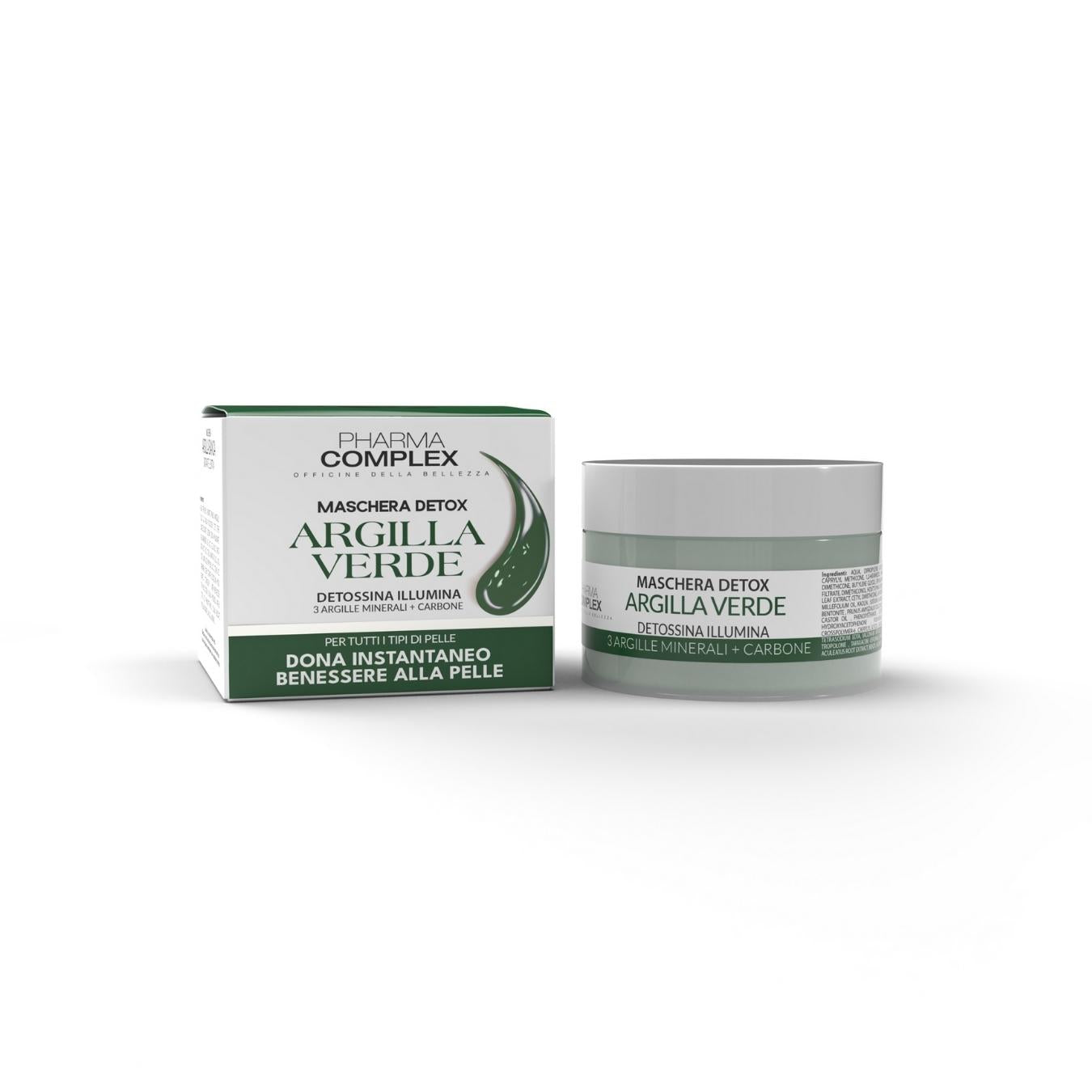 Maschera Detox Argilla Verde