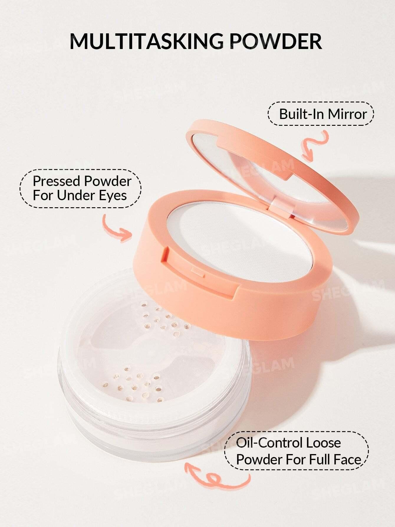 Insta Ready Face & Under Eye Setting Powder Duo
